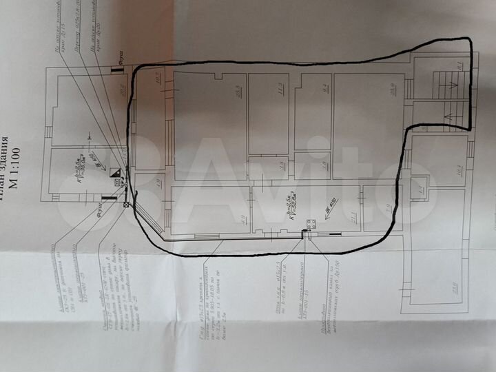 Свободного назначения, 100 м²