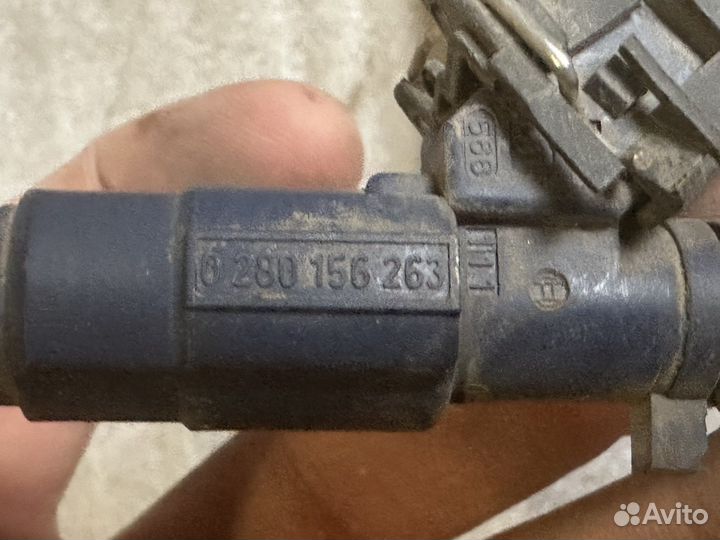 Чери Индис 1.3 форсунки топливные