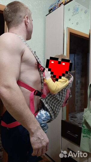 Рюкзак переноска кенгуру для новорожденных