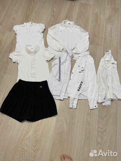 Вещи пакетом на девочку 142 146