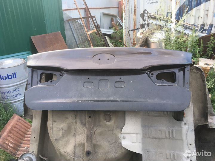 Kia rio 3 задняя часть + крышка багажника