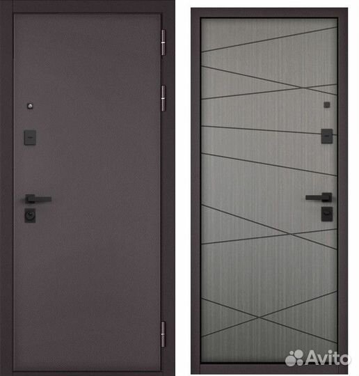 Дверь входная металлическая