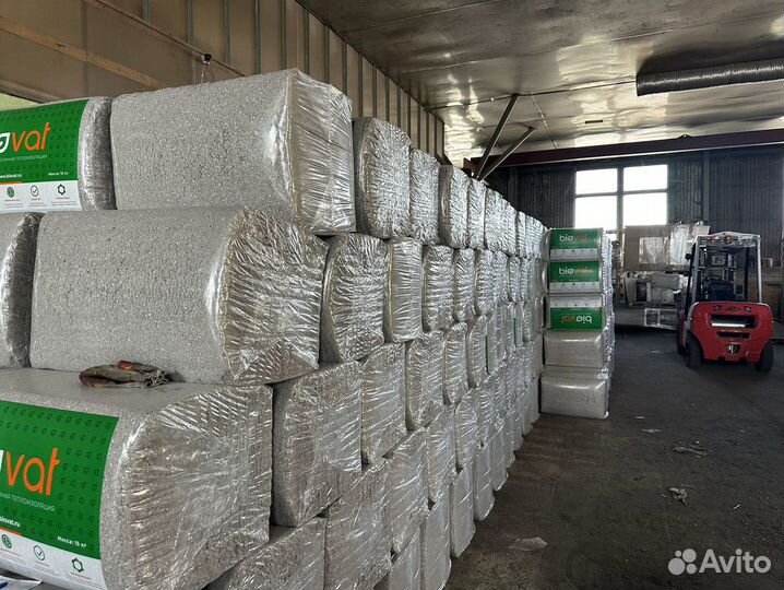 Утепление эковатой