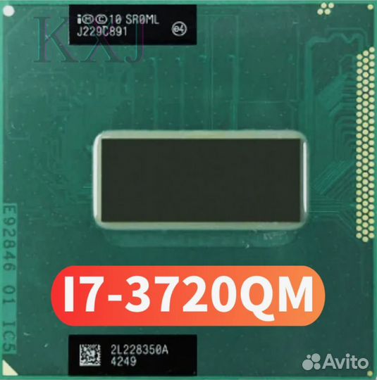 Core I7 3740gm 3720QM 2760QM PGA988 сокет G2