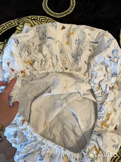 Простынь на резинке