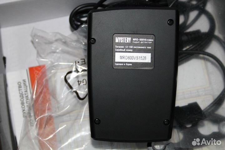 Радар детектор mystery MRD-600VS