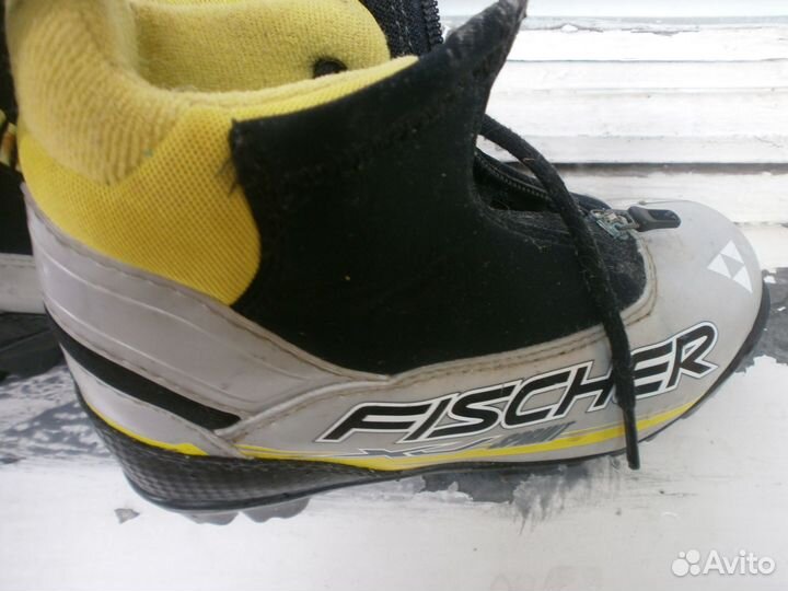 Детские Лыжные ботинки fischer 30р