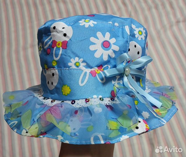 Новая солнцезащитная шляпа на девочку 1-2 лет