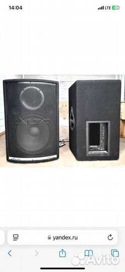 Сабвуфер и колонки активные