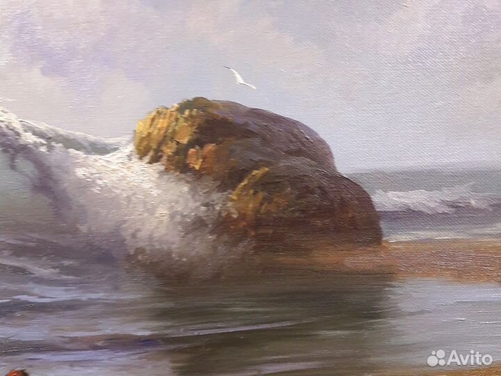 Картина холст, масло 