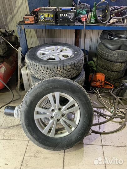 Колеса на дисках 16 радиус