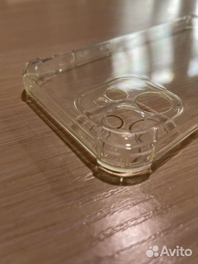 Чехол айфон 12 прозрачный