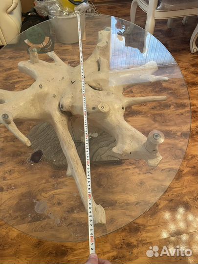 Журнальный столик со стеклом