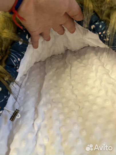 Зимний конверт в коляску