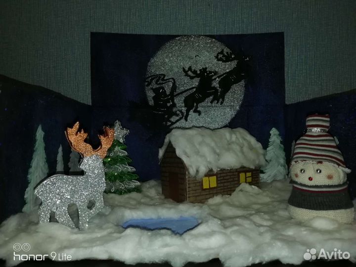 Завораживающая новогодняя поделка