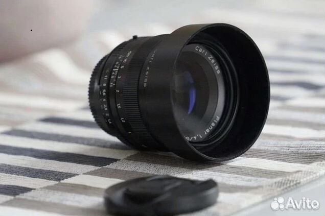 Объектив carl zeiss для nikon FE 50мм 1,4 f