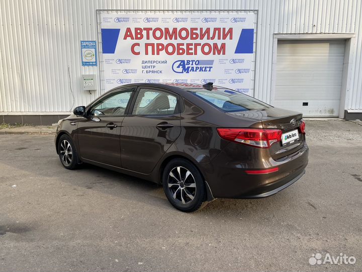 Kia Rio 1.6 AT, 2017, 157 000 км