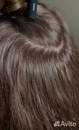 Коррекция наращённых волос