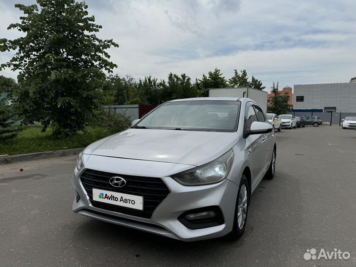 Hyundai Solaris 1.4 AT, 2017, 131 400 км