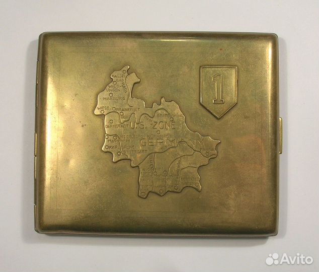 Портсигар Американская зона оккупации Германии