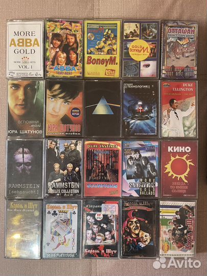 Лицензионные аудио кассеты. Кино,Кредо,Мираж