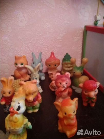 Мягкая игрушка резиновая Винтаж в отличном состоян