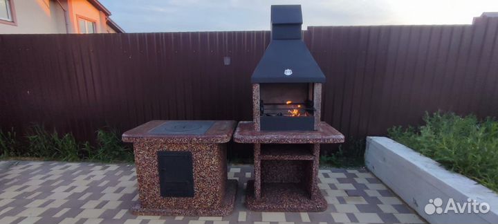 Модульные печи барбекю, гриль, мангал