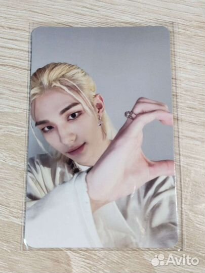 Карта stray kids maxident Хенджин