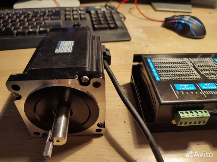 Шаговый двигатель nema 34 и DM860H