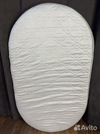Матрас на овальную кроватку трансформер