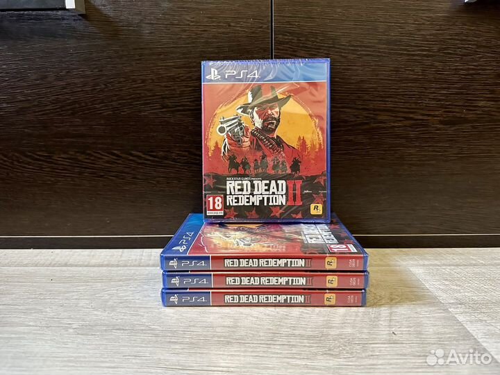 Red dead redemption 2 ps4 диск новый