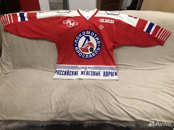 Хоккейная форма Соболева Яросл локомотив