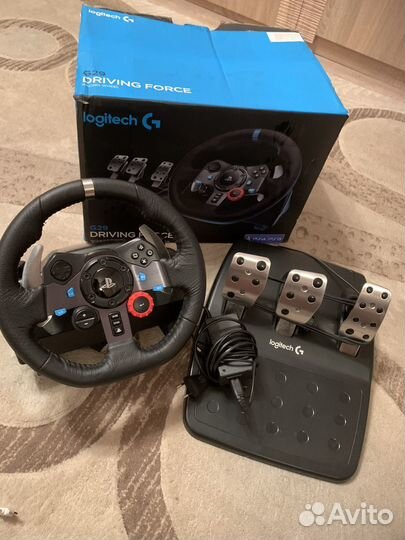 Игровой руль Logietch g29 полный компл