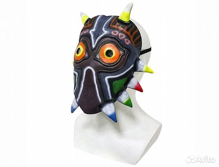 Маска Майолы из Легенды о Зельде, разноцветный лат