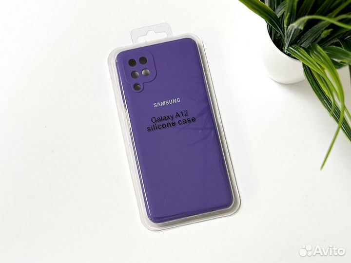 Чехол на Samsung Galaxy A12 + Стекло