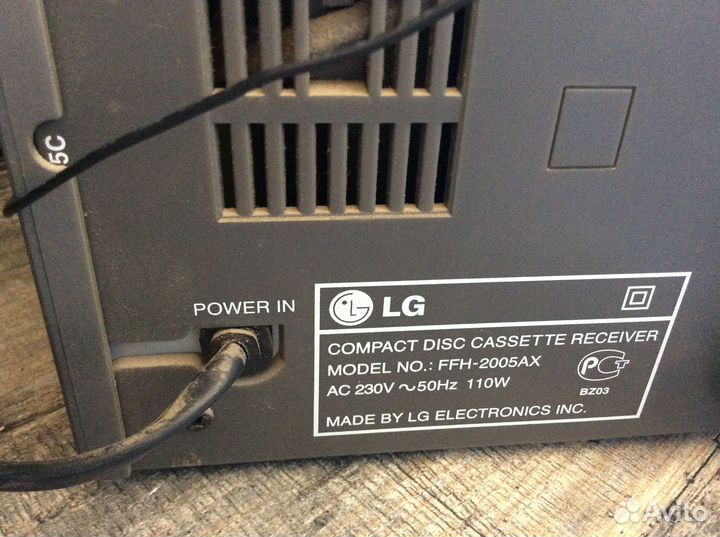 Музыкальный центр LG