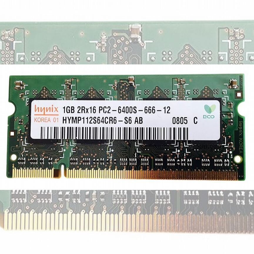 [HYMP125S64CPB-S6] Оперативная Память Hynix 2gb Hymp125s64cpb-S6