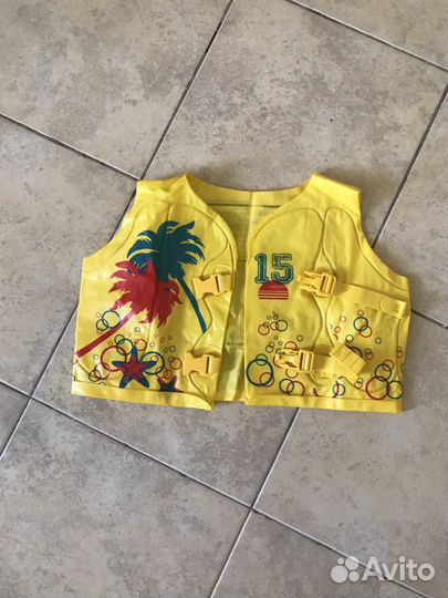 Жилет для плавания надувной