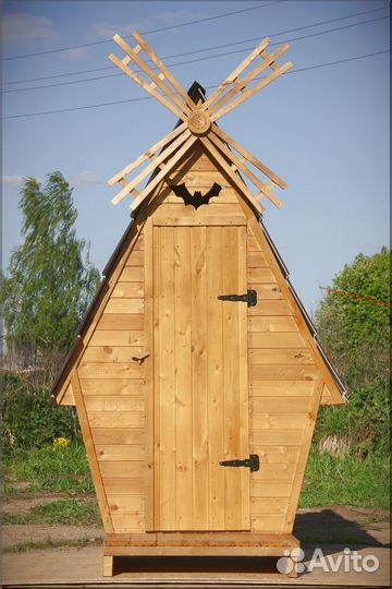 Дачный туалет с установкой ELE1005