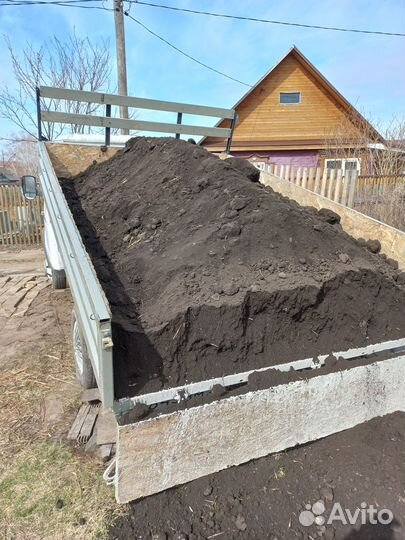 Чернозём, земля садовая, почва плодородная