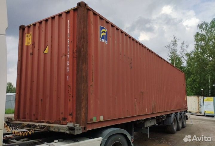 Морской контейнер 40 футов