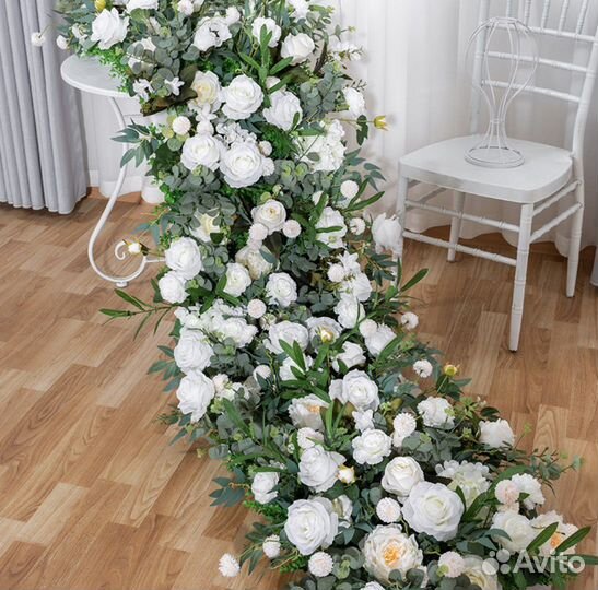 Цветы рулон