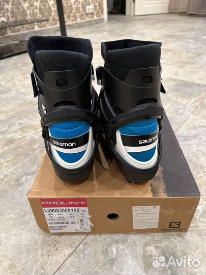 Лыжные ботинки salomon prolink