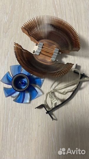 Радиатор медный lga 775 для кулера