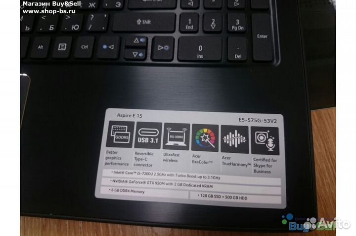 Ноутбук Acer E5 - В отличном состоянии