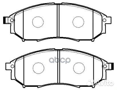 Колодки торм. HP5095 HSB
