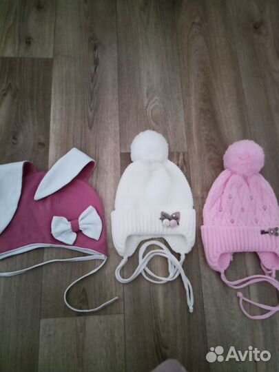 Шапочки для девочки