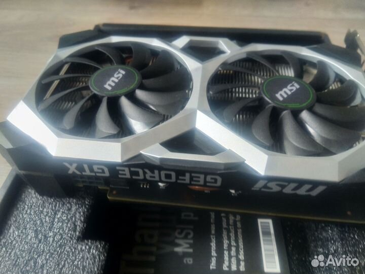 GeForce GTX 1660 super Ventus XS