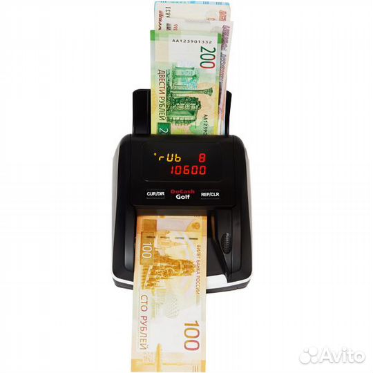 Детектор купюр Docash Golf