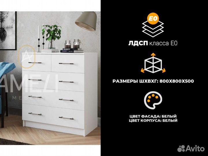 Комод в стиле икеа